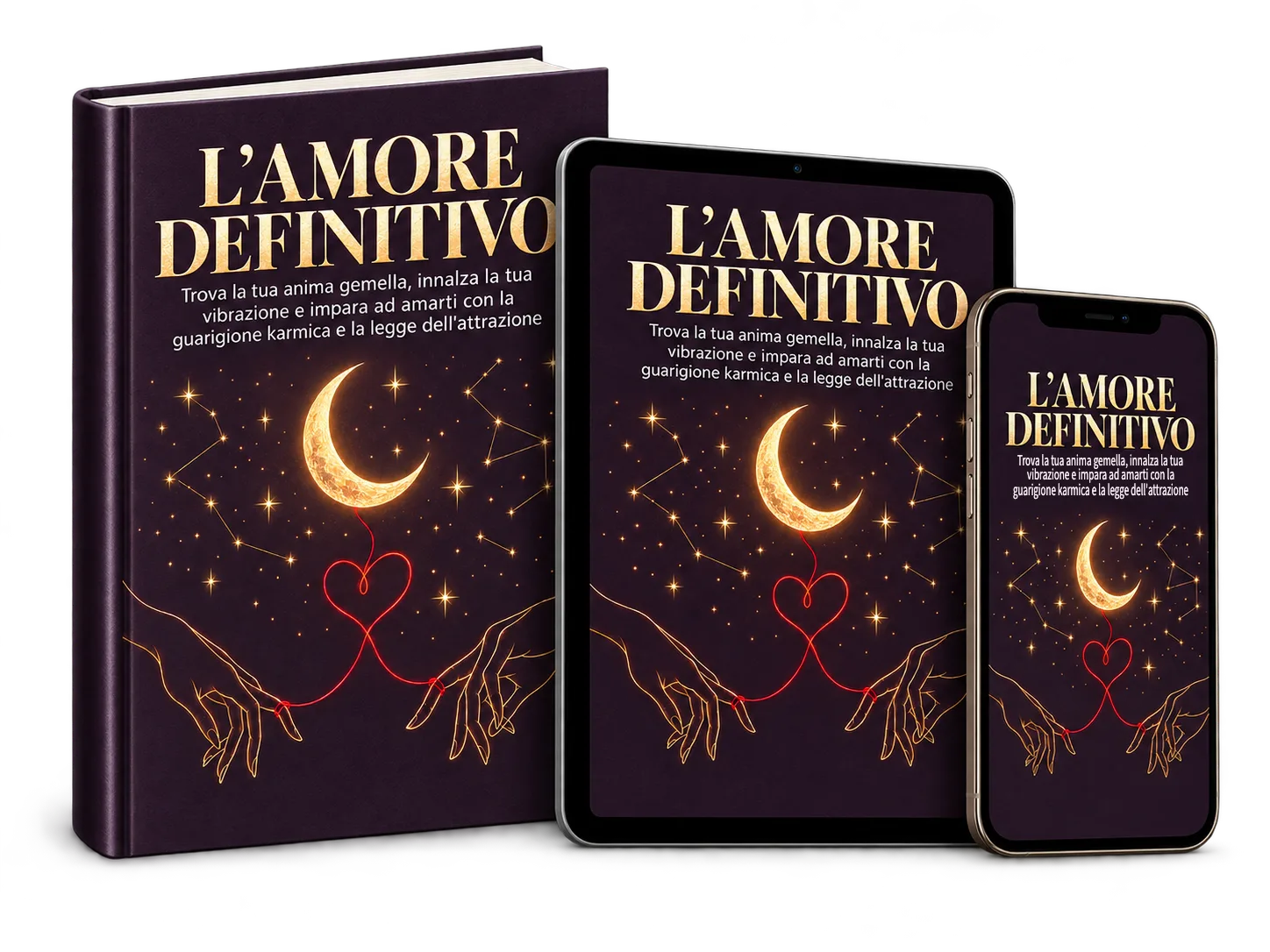 La guida L'Amore Definitivo, su libro, tablet e telefono